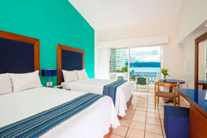 The Deluxe Ocean View Room at Crown Paradise Golden Resort